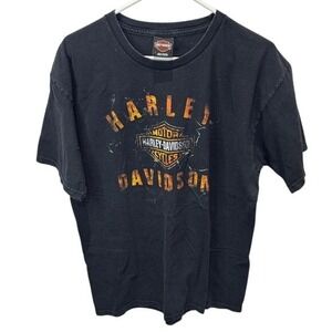 Harley Davidson Alamo City San‎ Antonio Texas Graphic T-Shirt Mens Large